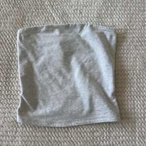 Garage Tube Top in Heather Grey Size XS